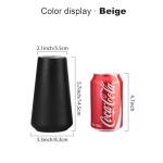 Black Matte Simple Style Vase for Home Decor