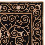 Safavieh Chelsea Black Wool Area Runner 0.6m x 1.2m