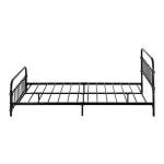 Oikiture Queen Metal Bed Frame with Storage
