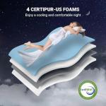 Sweetlove King Single Gel Memory Foam Mattress