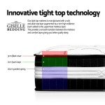 Giselle Queen Foam Mattress with 5-Zone Spring System