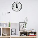 Silly Walks Wall Clock for Fun Decor