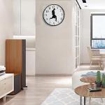 Silly Walks Wall Clock for Fun Decor