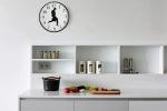 Silly Walks Wall Clock for Fun Decor