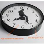 Silly Walks Wall Clock for Fun Decor