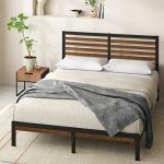 Zinus Kai Queen Bed Frame in Brown