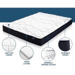 Giselle Double Mattress with Euro Top and Foam