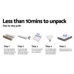 Giselle Double Mattress with Euro Top and Foam