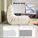 Beige Vintage Chic 3-Seater Sofa