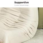 Beige Vintage Chic 3-Seater Sofa