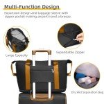 5-Piece Expandable Softside Luggage Set with Spinner Wheels