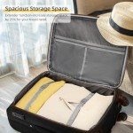5-Piece Expandable Softside Luggage Set with Spinner Wheels
