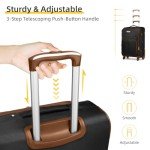 5-Piece Expandable Softside Luggage Set with Spinner Wheels