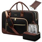 LOVEVOOK Women's Weekender Bag Set with Laptop Compartment