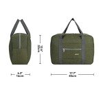 Spirit Airlines Foldable Travel Duffel Bag - Army Green