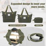 Merax Lightweight 3-Piece Softside Luggage Set