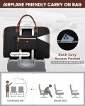 LOVEVOOK Women's Weekender Bag Set with Laptop Compartment