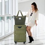 Merax Lightweight 3-Piece Softside Luggage Set