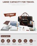 LOVEVOOK Women's Weekender Bag Set with Laptop Compartment