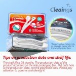 Cleaings® Mini Travel Toothbrushes with Toothpaste, 24 Count