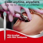 Cleaings® Mini Travel Toothbrushes with Toothpaste, 24 Count