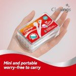 Cleaings® Mini Travel Toothbrushes with Toothpaste, 24 Count