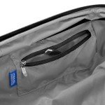 Indestructible Black Expandable Spinner Carry-On Luggage