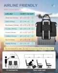 BAGAIL Extra Large Black Travel Duffel Bag