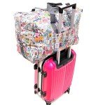 Large Foldable Travel Duffel Bag with Trolley Sleeve