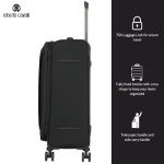 Roberto Cavalli 3-Piece Expandable Luggage Set