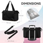 MAXTOP Women's Travel Tote Bag - Weekender & Duffle