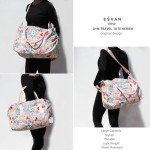ESVAN Weekend Tote Duffel Bag with Wet Pocket