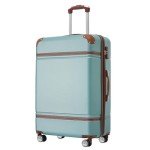 Merax 24" Aqua Green Hardshell Carry-On Suitcase