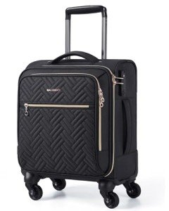 BAGSMART 16-Inch Lightweight Underseat Carry-On Luggage