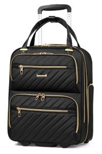 LUGGEX Stylish Lightweight Underseat Carry On Luggage
