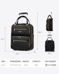 LUGGEX Stylish Lightweight Underseat Carry On Luggage