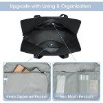 22" Airline-Approved Foldable Duffle Bag (Black)