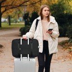 22" Airline-Approved Foldable Duffle Bag (Black)