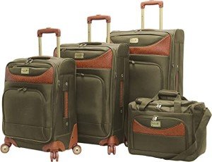 Pathfinder Expandable Luggage Set with Spinner Wheels