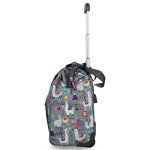 Lily Bloom Llama Mama Compact Rolling Tote Bag