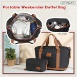 Joyway 5 Piece Expandable Hard Case Luggage Set