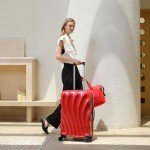 Cosbarn 3-Piece Lightweight Luggage Set with Wheels