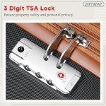 Joyway 5 Piece Expandable Hard Case Luggage Set