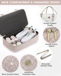 Women's Weekender Duffle Bag with Shoe Compartment