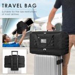 ETRONIK Versatile Travel & Gym Duffle Bag, Black