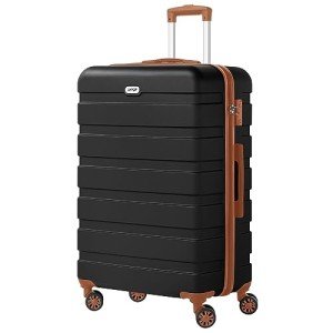 AnyZip 28-Inch Lightweight Hardside Suitcase with Wheels