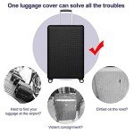 Washable Anti-Scratch Travel Luggage Cover for 19-21 Inch