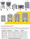 Washable Anti-Scratch Travel Luggage Cover for 19-21 Inch