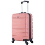 Rose Gold 22-Inch Carry-On Luggage by Travelers Club