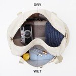Women's Travel Duffel Bag with Shoe Compartment